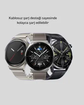Akıllı Saat NFC – Bluetooth Arama ve Kablosuz Şarj Özellikli