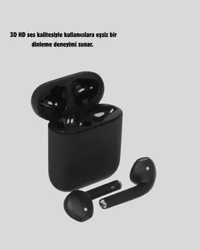 Tws Pro 5 3D HD Ses Bluetooth Kulaklık – Kablosuz Ergonomik Şarj Kutulu Gürültü Engelleme