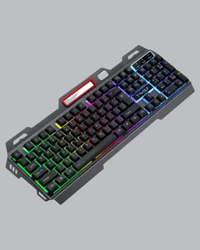RGB Işıklı Oyuncu Klavye Mouse Seti – Türkçe Q Ayarlanabilir DPI Ergonomik ve Dayanıklı Tasarım