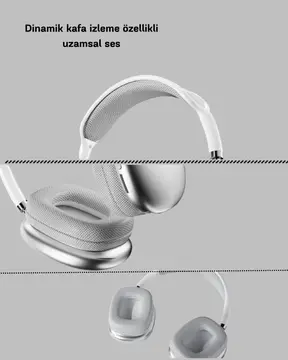 Bluetooth 5.0 Kulak Üstü Kulaklık – Uzamsal Ses Gürültü Engelleme Ergonomik Tasarım