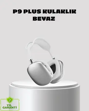 P9 Pro Plus Kablosuz Kulaklık – Üç Mikrofonlu Uzamsal Ses ve Hızlı Şarj Özellikli