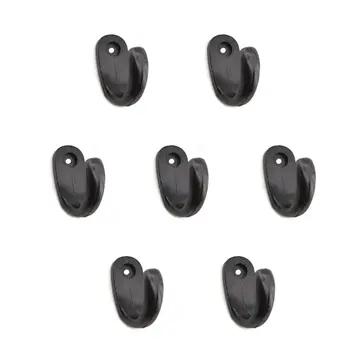 Büyük Tekli Fincan Askı, Dekor Askısı - Siyah, 100 Adet, 12x23x30 Mm