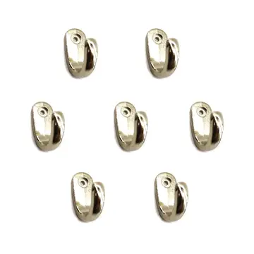 Büyük Tekli Fincan Askı, Dekor Askısı - Nikel, 12x23x30 Mm