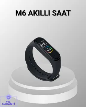 Akıllı Bileklik – Adım Sayar Kalp Atış Ölçer Uyku Takipli ve Suya Dayanıklı