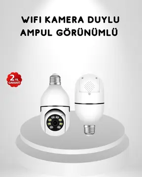 Akıllı Duylu 360° Güvenlik Kamerası – PTZ Özellikli Uzaktan Kontrollü Akıllı Kamera
