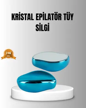 Kristal Tüy Alıcı Epilatör – Acısız Pratik ve Cilt Dostu Tüy Temizliği