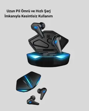 Bluetooth 5.0 Oyun ve Müzik Kulaklığı – 3D Ses Kalitesi