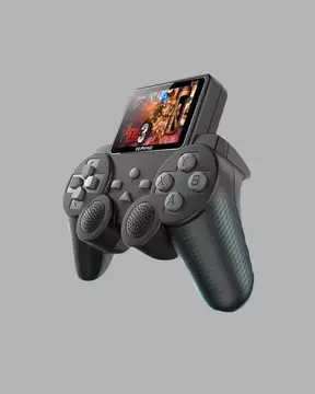 Atari S10 Retro Oyun Konsolu – 520 Nostaljik Oyun TV Bağlantılı Şarjlı ve Taşınabilir