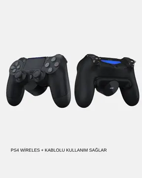 PS4 Kablosuz Oyun Kolu V2 – Bluetooth Bağlantılı Titreşimli PC ve Mobil Uyumlu