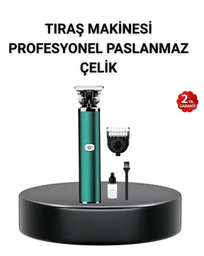 180 Dakika Kullanım Süreli Şarjlı Tıraş Makinesi – Hızlı Şarj USB Girişli Yüksek Kapasiteli