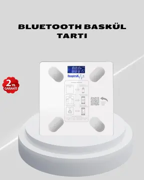Akıllı Bluetooth Tartı – 8 Farklı Ölçüm Verisi Otomatik Kişi Tanıma