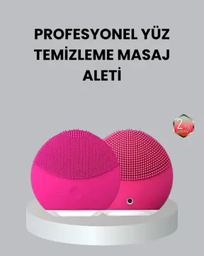 3 Fonksiyonlu Yüz Temizleme ve Masaj Cihazı – Su Geçirmez Şarjlı Ölü Deri Temizleyici ve Cilt Yenileyici