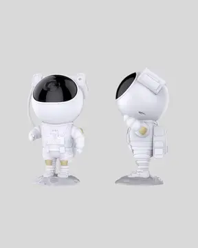 Astronot Galaksi Projeksiyon Lambası Bluetooth Bağlantılı ve Uzaktan Kontrollü