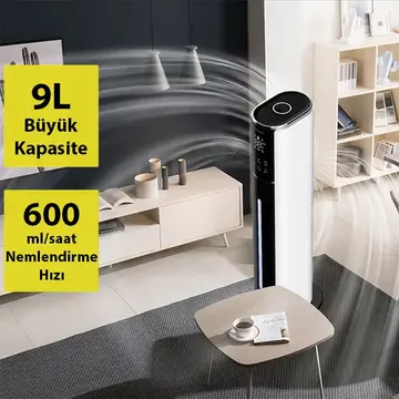 EZERE AquaPure MNS-A09 Ultrasonik Hava Nemlendirici