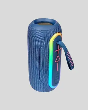 Taşınabilir Mini Bluetooth Hoparlör Güçlü Ses ve Şık Kırmızı Tasarım