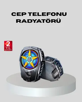 Telefon Soğutucu Radyatör Type-C Bağlantılı 2 Kademeli Dijital Kontrollü