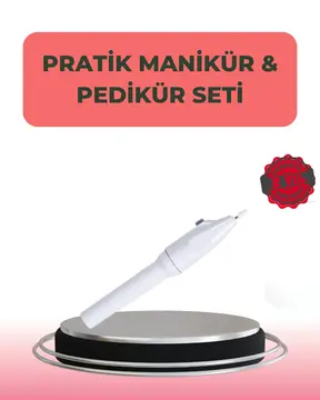 ABS Gövdeli Sessiz Tırnak Matkap Seti – Ayarlanabilir Hız ve Uzun Ömürlü Kullanım