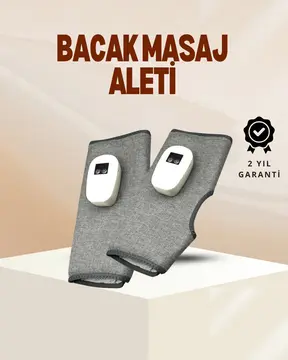 Kablosuz Isıtmalı Baldır Masaj Aleti – 3 Hava Basınçlı Titreşimli ve Sıcak Kompres Fonksiyonlu