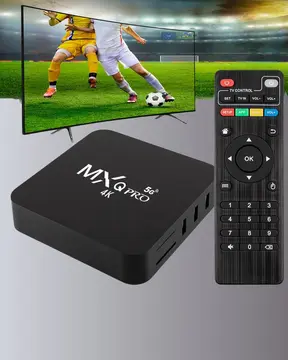 4K Android TV Box – 2GB RAM 16GB ROM Hızlı Wi-Fi Bağlantılı Akıllı Medya Kutusu
