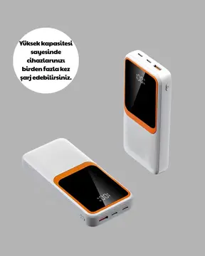 10000 mAh Hızlı Şarj Destekli Powerbank – Hafif Kompakt ve Güvenli