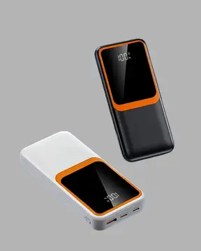 Taşınabilir 10000 mAh Powerbank – Dijital Göstergeli Type-C ve USB Çıkışlı