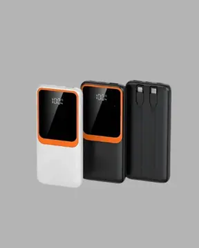 10000 mAh Taşınabilir Powerbank – Çift Çıkışlı Type-C ve Lightning Uyumlu