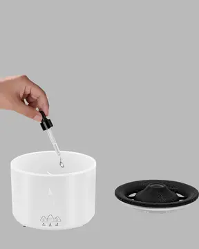 Volkan Efektli Aroma Difüzörü – Sessiz Çalışma Otomatik Kapanma ve LED Işık