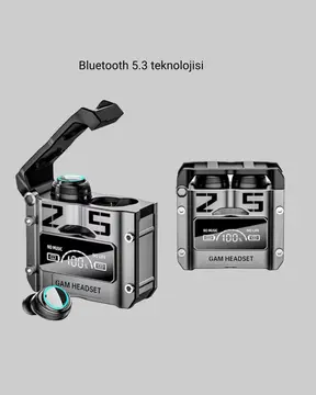 Bluetooth 5.3 Kablosuz Kulaklık – Ultra HD Ses Kalitesi Gürültü Engelleme