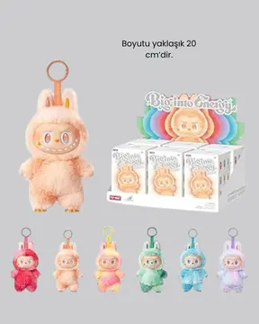 Labubu Peluş Oyuncak – Koleksiyonluk Yumuşak Dekoratif Figür 20 cm