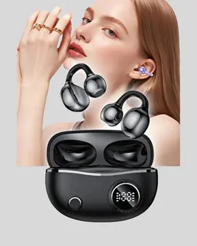 Ergonomik Açık Kulak Bluetooth Kulaklık – Hafif Şık ve Düşük Gecikmeli Ses Deneyimi