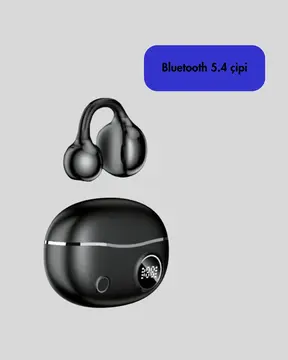 Ergonomik Açık Kulak Bluetooth Kulaklık – Hafif Şık ve Düşük Gecikmeli Ses Deneyimi