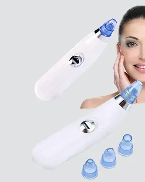 Vakumlu Siyah Nokta Temizleme Cihazı – 5 Kademe Güç ve 4 Başlıklı Derin Cilt Bakımı