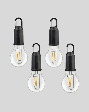 Taşınabilir Şarjlı LED Kamp Lambası – Type-C Girişli ve Kancalı Tasarım