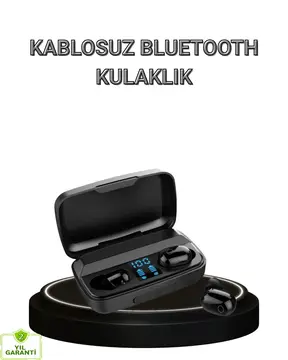A10s Kablosuz Kulaklık  Çipli Uzun Pil Ömürlü Dokunmatik
