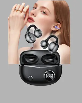 Kablosuz Açık Kulak Kulaklık Bluetooth 5.4 Type-C Hızlı Şarj 30 Saat