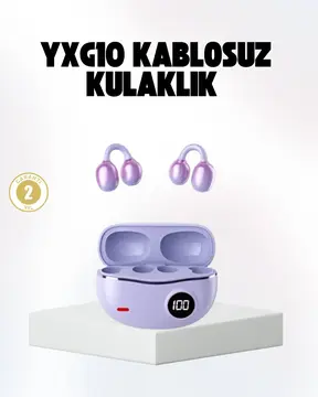 Bluetooth YXG10 Kulak Arkası Tasarım Cilt Dostu Silikon Hafif Yapı