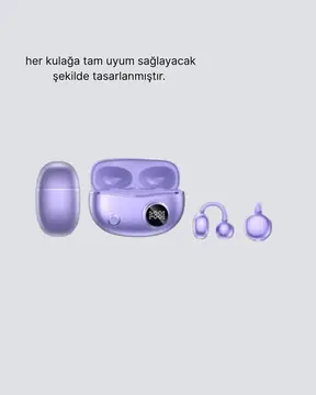 Kulak Arkası Klipsli Bluetooth Kulaklık YXG10 Silikon Malzemeli Ergonomik