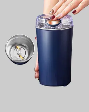 Kahve ve Baharat Öğütücü Otomatik Mekanizmalı Dayanıklı Çelik