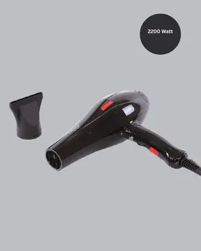 Profesyonel 2200W Fön Makinesi Soğuk Sıcak Üflemeli İki Kademeli