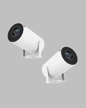 Full HD 4K Uyumlu Projeksiyon Cihazı 130 İnç Geniş Ekran Destekli