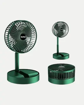 Taşınabilir Katlanabilir Mini Fan 3 Kademeli Şarj Edilebilir