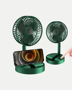 Şarjlı Mini Fan Katlanabilir 3 Hız Ayarlı Taşınabilir Tasarımlı