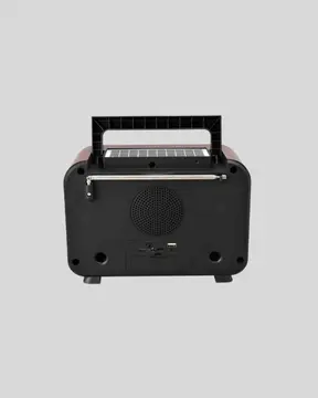 Solar Şarjlı Şömine Alev Efektli Bluetooth Hoparlör 7W Taşınabilir Ses Sistemi