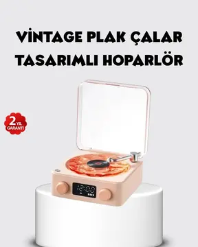 Bluetooth Hoparlörlü Gece Lambası Dijital Saatli Şeffaf Su Dalgası Işıklı Dekoratif