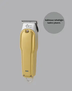 Berber Tipi Saç Sakal Kesme Makinesi USB Şarjlı Sessiz Motorlu
