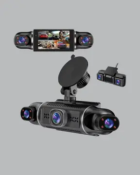 4 Kameralı Araç Kayıt Cihazı Full HD Park İzleme Gece Görüş