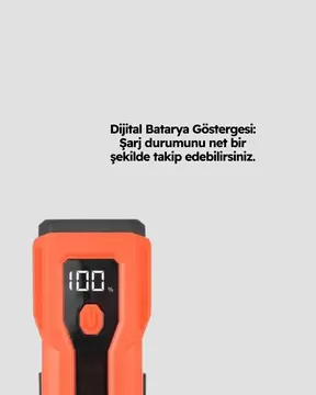 Su Geçirmez Bisiklet Işığı 5000 mAh Powerbankli Ön Far