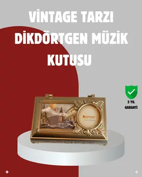 Kız Çocuk Oyuncak Piyano Görünümlü Balerinli Müzik Kutusu