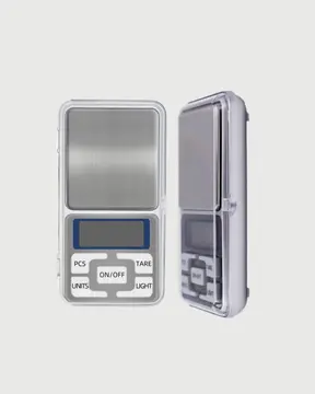 Mavi Işıklı LCD Ekranlı Hassas Tartı Terazisi