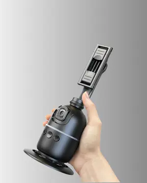 Sosyal Medya İçerikleri İçin Otomatik Yüz Takipli 360° Döner Gimbal Stand